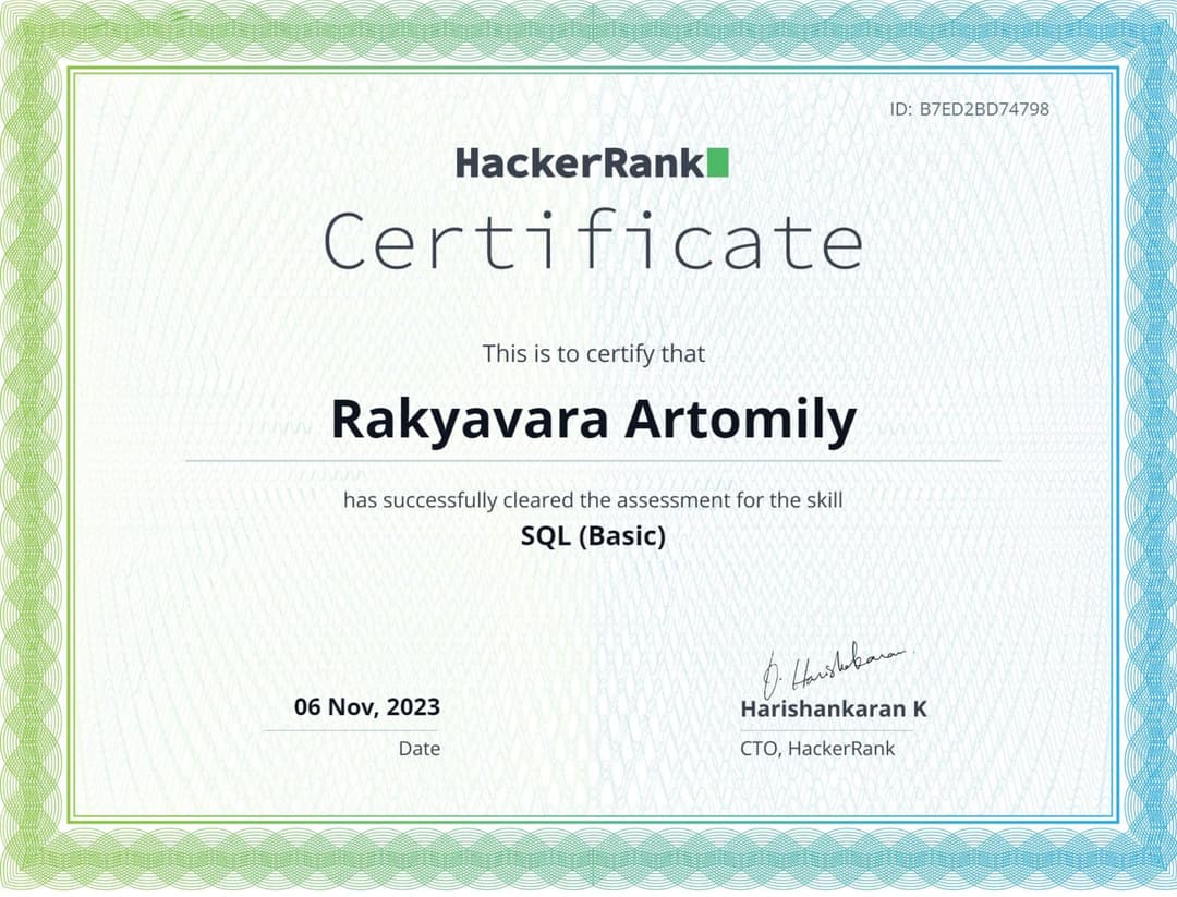 SQL (Basic)